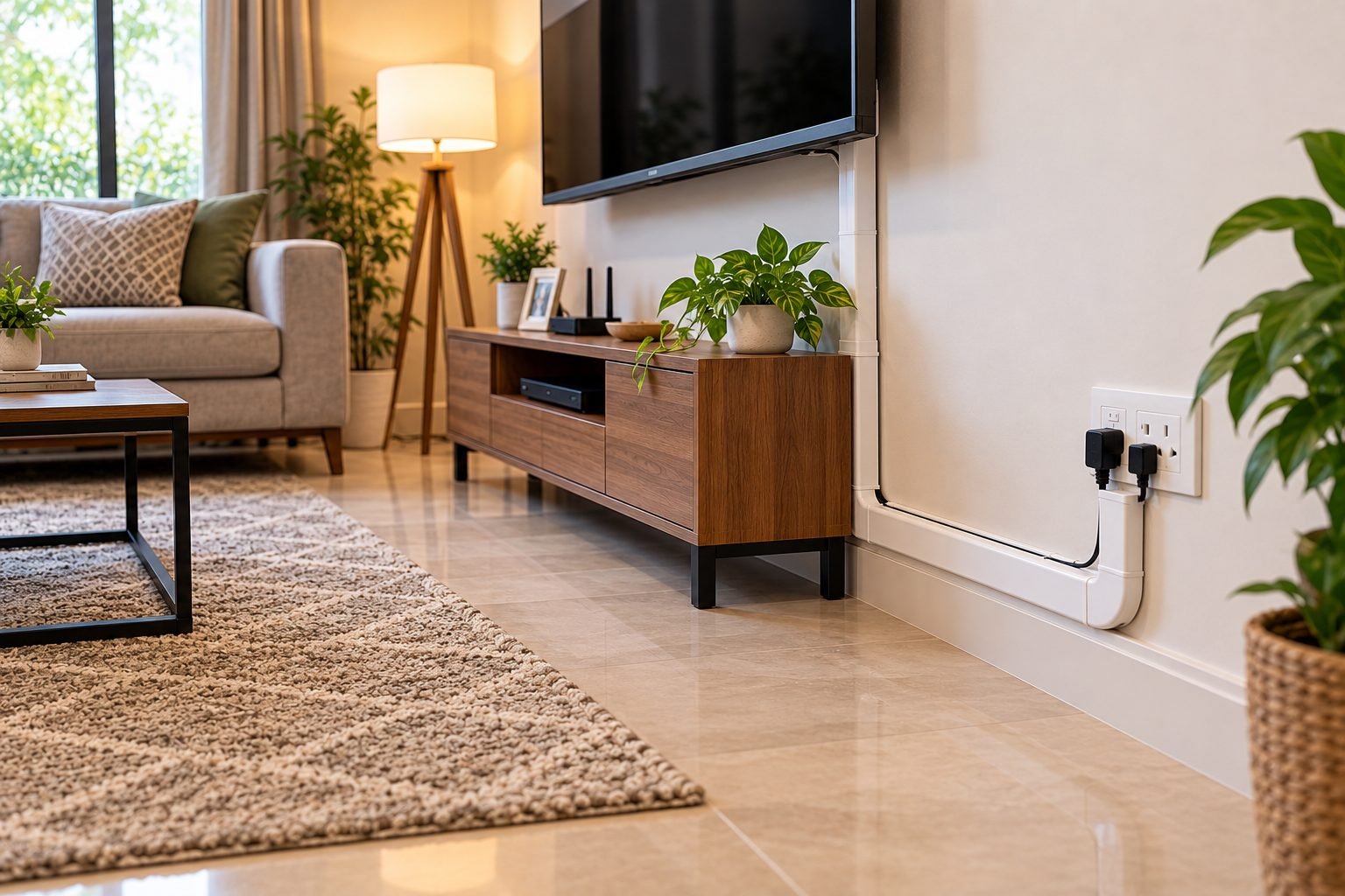 Avoid Loose Wires on the Floor